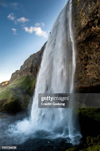 Seljalandsfoss waterfall. Iceland. .