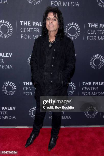 Alice Cooper attends The Paley Center for Media presents: Behind The Scenes: Jesus Christ Superstar Live In Concert at The Paley Center for Media on...