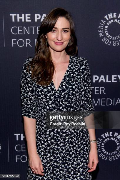 Sara Bareilles attends The Paley Center for Media presents: Behind The Scenes: Jesus Christ Superstar Live In Concert at The Paley Center for Media...