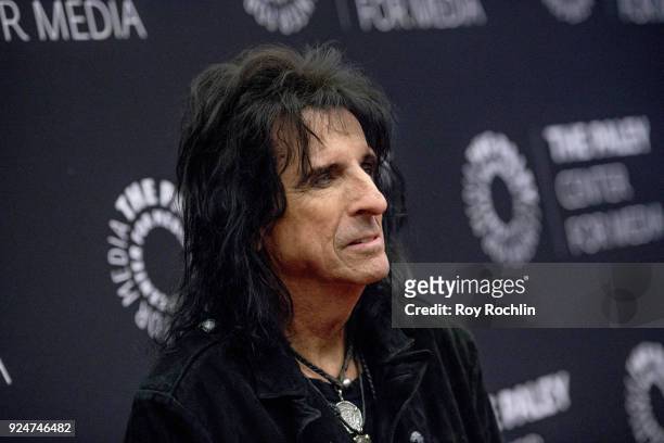 Alice Cooper attends The Paley Center for Media presents: Behind The Scenes: Jesus Christ Superstar Live In Concert at The Paley Center for Media on...