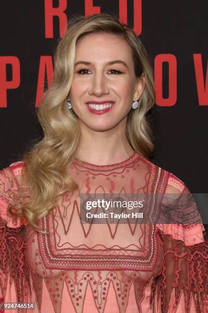 Isabella Boylston attends the premiere of "Red Sparrow" at Alice Tully Hall at Lincoln Center on February 26, 2018 in New York City.