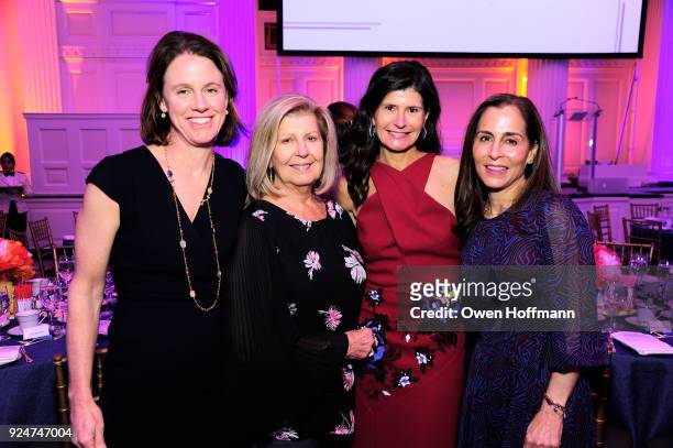 Holly Brown, Elaine Irwin, Tiffany Moller and Linette Deluca attends The Boys' Club of New York Ninth Annual Winter Luncheon on February 26, 2018 in...