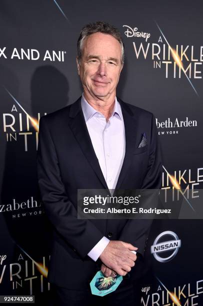 Producer Doug Merrifield arrives at the world premiere of Disneys 'A Wrinkle in Time' at the El Capitan Theatre in Hollywood CA, Feburary 26, 2018.