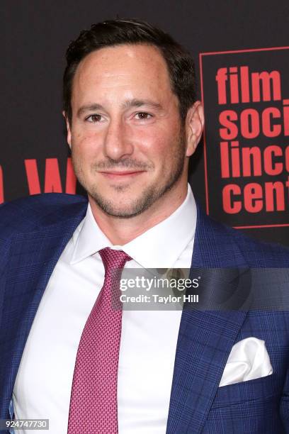 David Ready attends the premiere of "Red Sparrow" at Alice Tully Hall at Lincoln Center on February 26, 2018 in New York City.