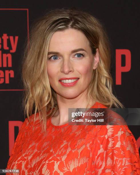 Thekla Reuten attends the premiere of "Red Sparrow" at Alice Tully Hall at Lincoln Center on February 26, 2018 in New York City.