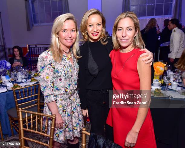 Kathy Thomas, Coralie Charriol Paul and Nicole Hanley Pickett attend The Boys' Club of New York Ninth Annual Winter Luncheon at 583 Park Avenue on...