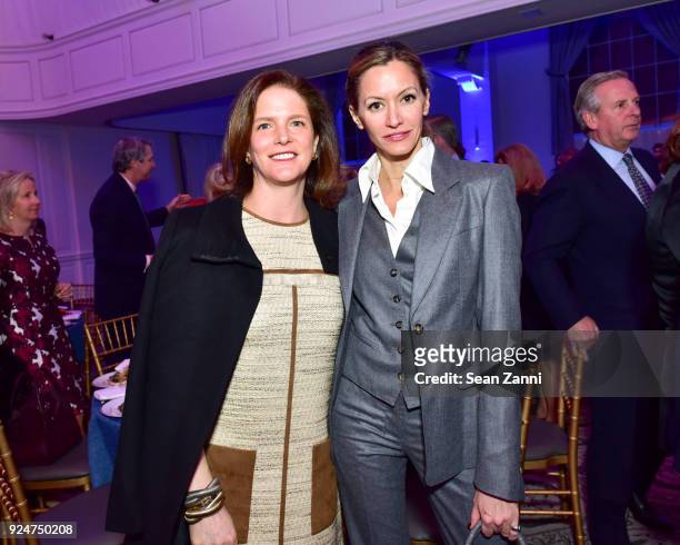 Catherine Shepherd and Ulla Parker attend The Boys' Club of New York Ninth Annual Winter Luncheon at 583 Park Avenue on February 26, 2018 in New York...