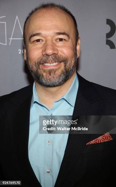 Danny Burstein attends the Roundabout Theatre Company's 2018 Gala "A Legendary Night" on February 26, 2018 at the The Ziegfeld Ballroom in New York...