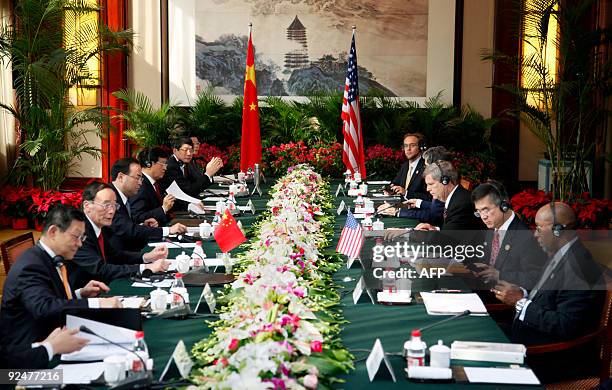 Trade Representative Ron Kirk , US Commerce Secretary Gary Locke , US Secretary of Agriculture Tom Vilsack and China's Vice Premier Wang Qishan...