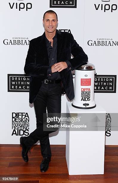 Fashion photographer Nigel Barker attends the CAN IT!!! charity event on October 28, 2009 in New York City.