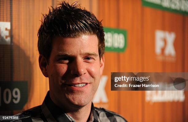 Actor Stephen Rannazzisi arrives at the Premiere Screening Of FX's "The League" atThe Zanuck Theater, Fox Lot on October 28, 2009 in Los Angeles,...