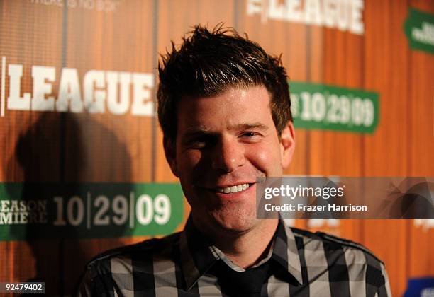 Actor Stephen Rannazzisi arrives at the Premiere Screening Of FX's "The League" atThe Zanuck Theater, Fox Lot on October 28, 2009 in Los Angeles,...