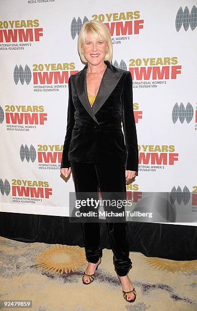 Actress Alley Mills arrives at the 2009 International Womens Media Foundation's 'Courage In Journalism' Awards, held at the Beverly Hills Hotel on...