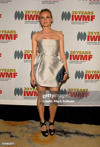 Actress Diane Kruger arrives at The International Women's Media Foundation's Courage In Journalism Awards held at the Beverly Hills Hotel on October...