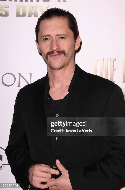 Actor Clifton Collins Jr. Attends the premiere of "The Boondock Saints II: All Saints Day" at ArcLight Cinemas on October 28, 2009 in Hollywood,...