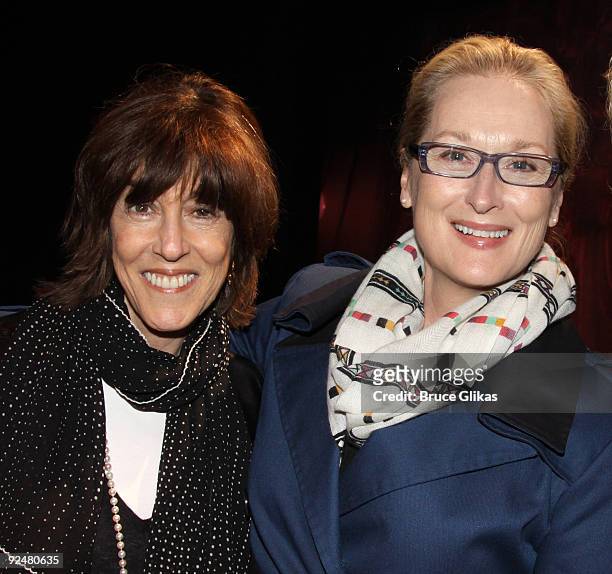 Actress Meryl Streep who portrayed a character based on Nora Ephron’s semi-autobiographical novel of the same name ‘Heartburn’ in 1986 poses with...