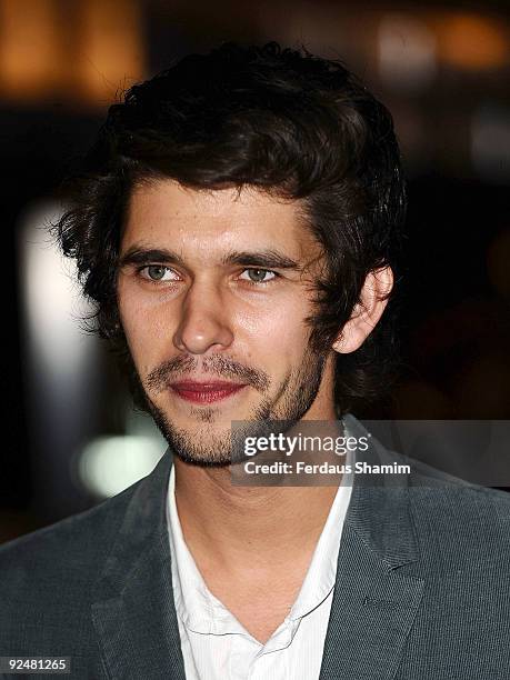 Ben Whishaw attends the screening of 'Bright Star' during The Times BFI London Film Festival at Odeon Leicester Square on October 19, 2009 in London,...