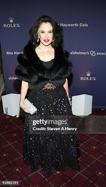 Nikki Haskell, National Gala Committe member attends the 2009 Alzheimer's Association Rita Hayworth Gala at The Waldorf=Astoria on October 27, 2009...