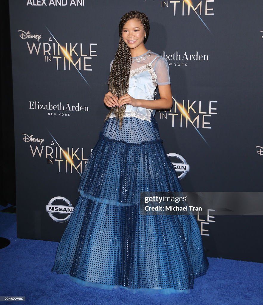 Premiere Of Disney's "A Wrinkle In Time" - Arrivals
