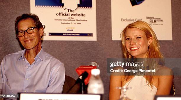 Bruce Paltrow and Gwyneth Paltrow