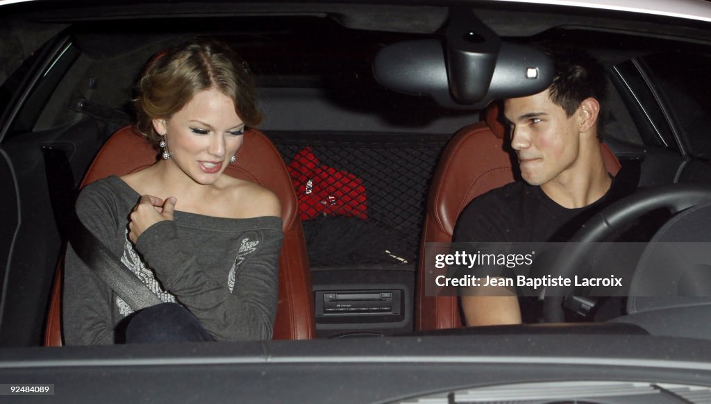 Celebrity Sightings In Los Angeles - October 28, 2009