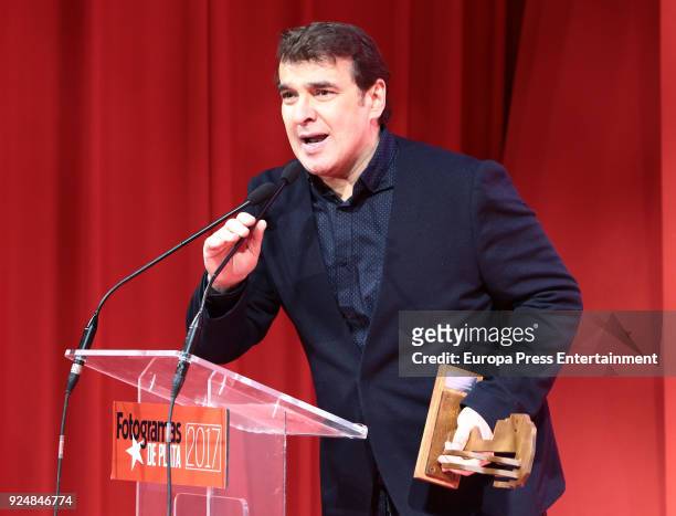 Luis Merlo attends 'Fotogramas Awards' gala at Joy Eslava on February 26, 2018 in Madrid, Spain.
