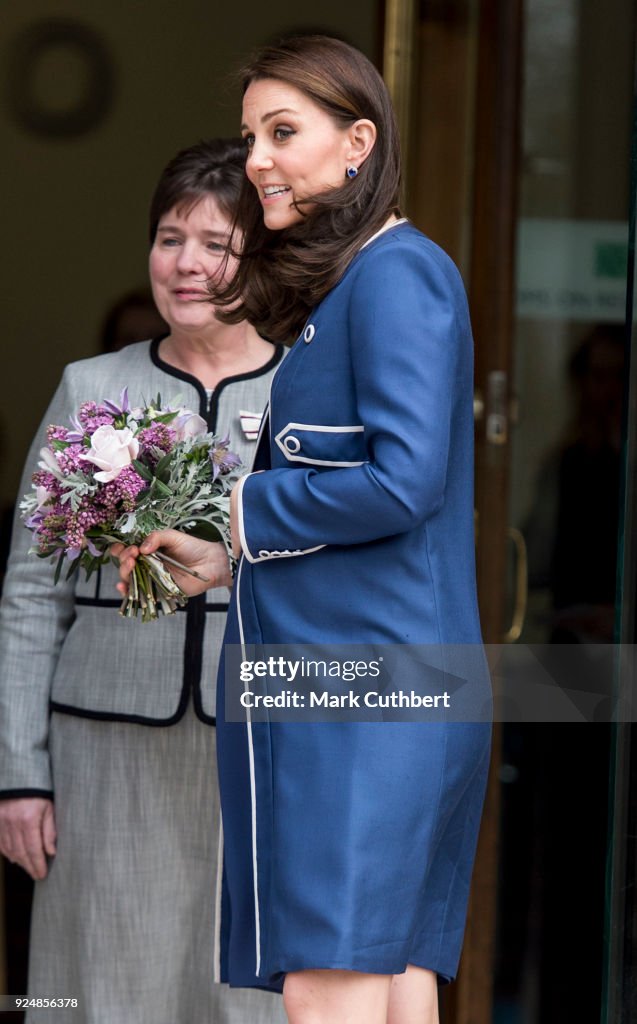 The Duchess Of Cambridge Visits The Royal College Of Obstetricians And Gynaecologists