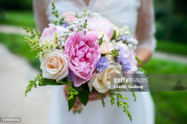 Wedding bouquet. France.