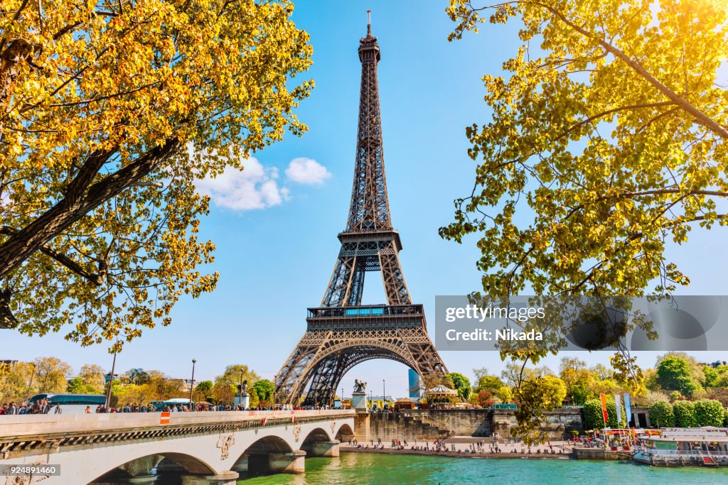 Eiffel Tower in Paris, France