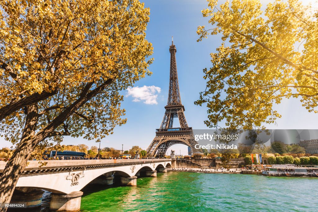 Eiffel Tower in Paris, France