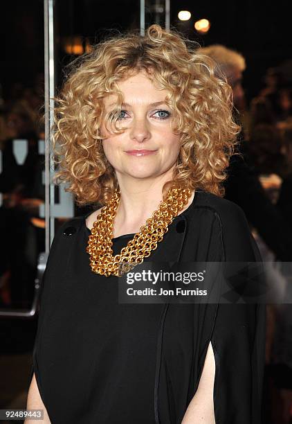 Alison Goldfrapp attends the Closing Gala premiere of Nowhere Boy during the The Times BFI London Film Festival held at the Odeon Leicester Square on...