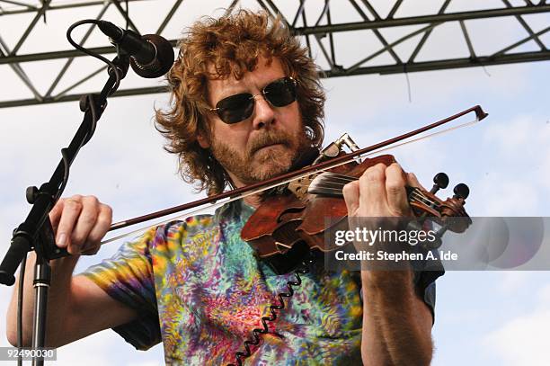Sept. 19, 2004: Sam Bush performs at the Boston Folk Festival, held at the University of Massachusetts in Boston.