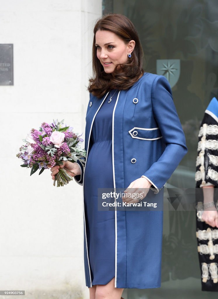 The Duchess Of Cambridge Visits The Royal College Of Obstetricians And Gynaecologists