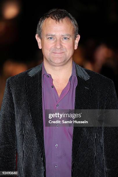 Hugh Bonneville arrives at the premiere of 'Nowhere Boy' at the closing gala of the Times BFI 53rd London Film Festival at the Odeon Leicester Square...