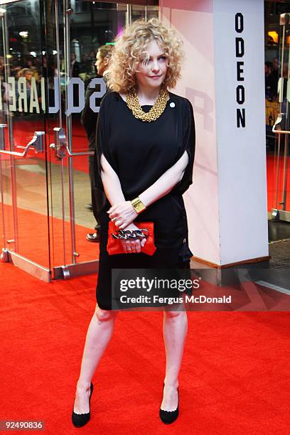 Alison Goldfrapp attends the closing gala premiere of Nowhere Boy during the The Times BFI London Film Festival held at the Odeon Leicester Square on...