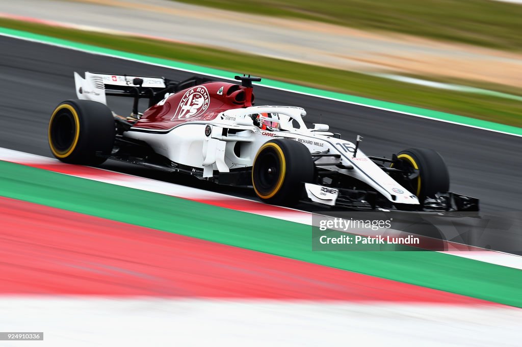 F1 Winter Testing in Barcelona - Day Two