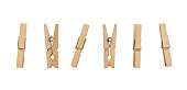 Set of decorative clothespins