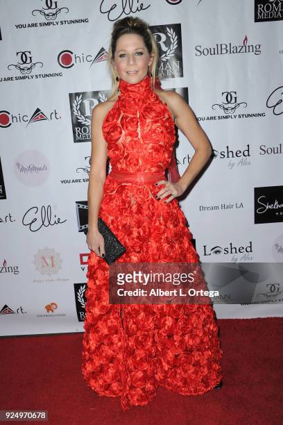Actress Gigi Edgley arrives for the 4th Annual Roman Media Pre-Oscars Hollywood Event Championing Women And Diversity In Film held at Paloma on...