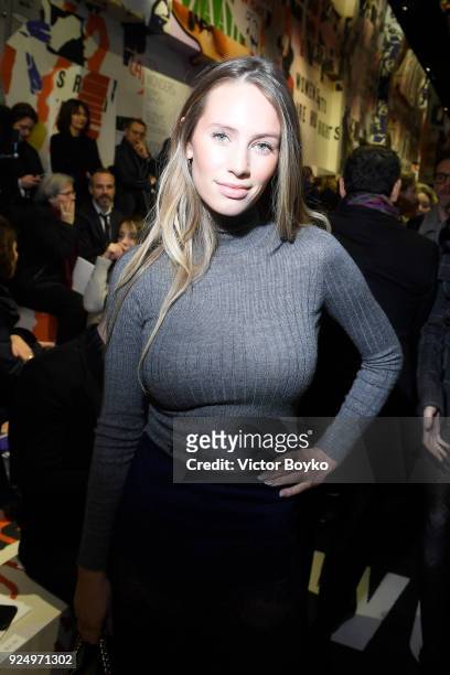 Dylan Penn attends the Christian Dior show as part of the Paris Fashion Week Womenswear Fall/Winter 2018/2019 on February 27, 2018 in Paris, France.