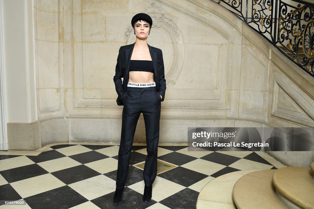 Christian Dior : Photocall - Paris Fashion Week Womenswear Fall/Winter 2018/2019