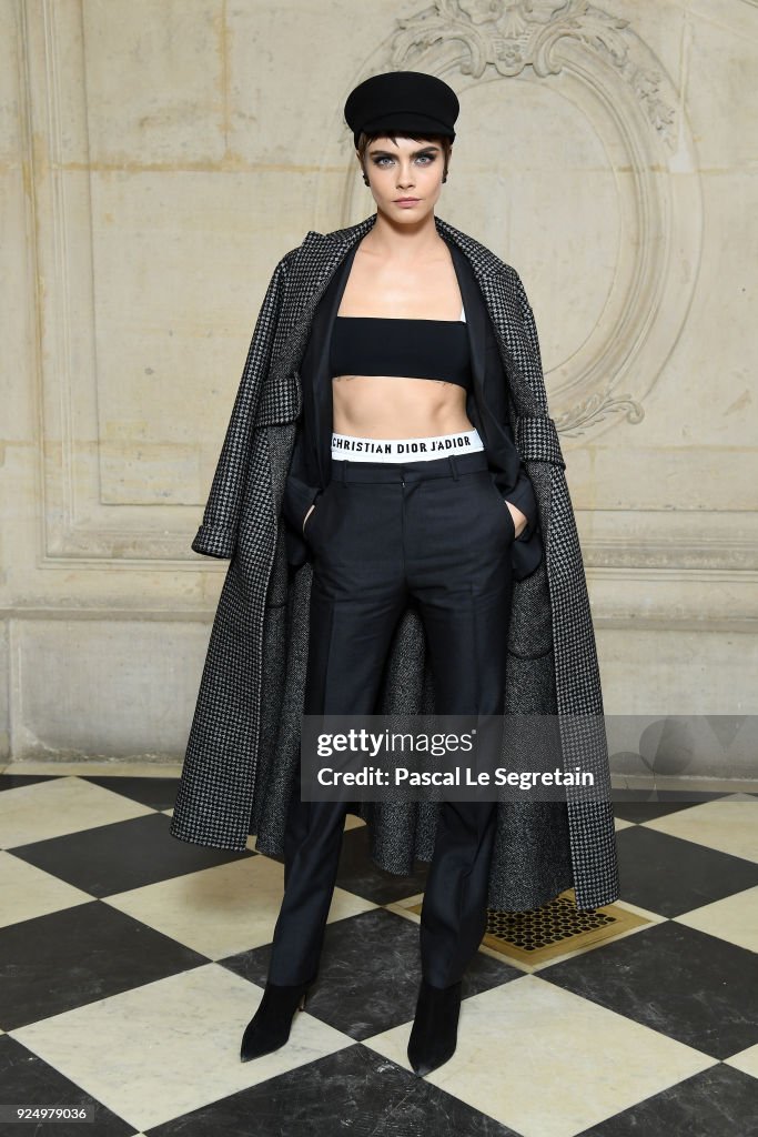 Christian Dior : Photocall - Paris Fashion Week Womenswear Fall/Winter 2018/2019