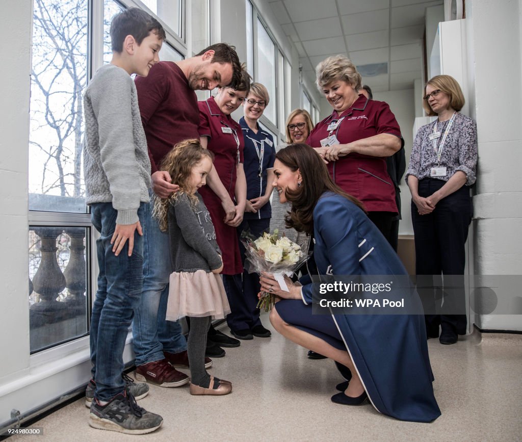 The Duchess Of Cambridge Launch's 'Nursing Now' Campaign