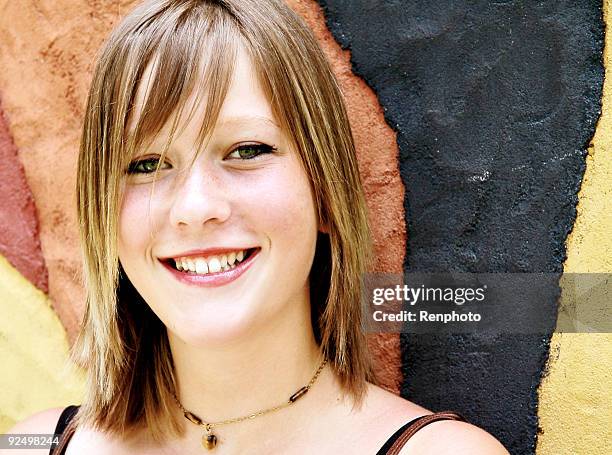 beautiful smile - renphoto stock pictures, royalty-free photos & images