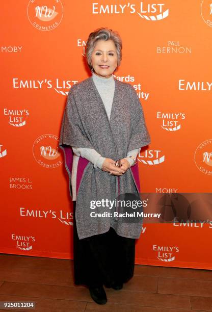 Former U.S. Senator Barbara Boxer attends EMILY's List's "Resist, Run, Win" Pre-Oscars Brunch on February 27, 2018 in Los Angeles, California.