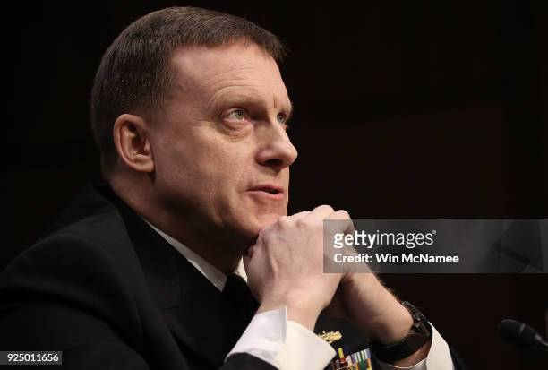 Navy Adm. Michael Rogers, commander of the United States Cyber Command, director of the National Security Agency and chief of Central Security...