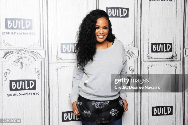 Model Beverly Bond visits Build Series to discuss 'Black Girls Rock!: Owning Our Magic. Rocking Our Truth' at Build Studio on February 27, 2018 in...