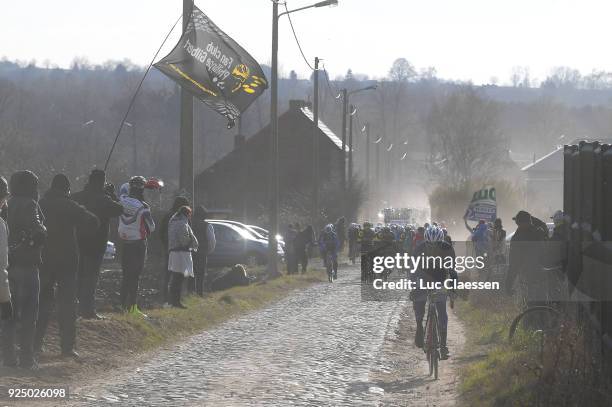 50th Grand Prix Le Samyn 2018 Landscape / Peloton / Cobbles / Fans / Public / Quaregnon - Dour / Men / GP Samyn /