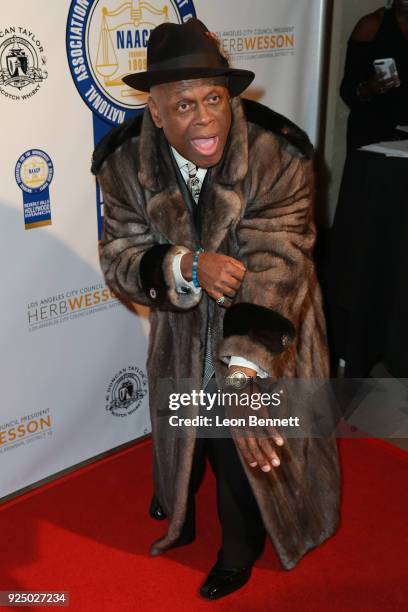 Comedian Michael Colyar attends the 27th Annual NAACP Theatre Awards at Millennium Biltmore Hotel on February 26, 2018 in Los Angeles, California.