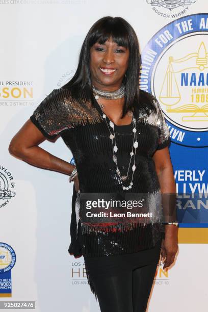 Actress Kiki Shepard attends the 27th Annual NAACP Theatre Awards at Millennium Biltmore Hotel on February 26, 2018 in Los Angeles, California.