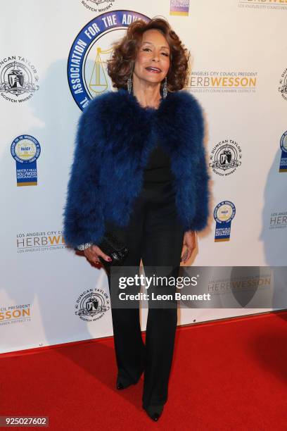 Actress Freda Payne attends the 27th Annual NAACP Theatre Awards at Millennium Biltmore Hotel on February 26, 2018 in Los Angeles, California.